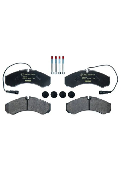 TEXTAR Комплект спирачни накладки дискови спирачки Iveco Daily 2 Bus/Daily 2 ...