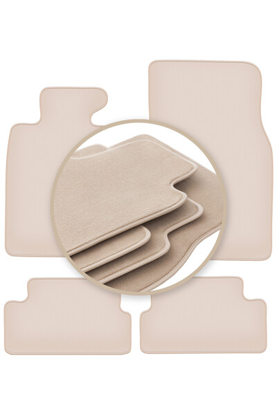 Other Covorașe bej PREMIUM pentru: Mini Cooper II R57 cabrio 2006-2013