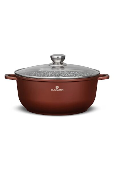 OEM Cooking pot with lid, 28 x 12.5 cm, cast aluminum, 6.5 L, scratch-resistant