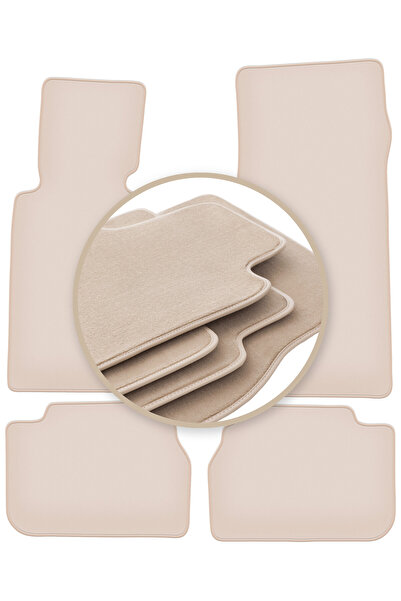 Other Covorașe bej PREMIUM pentru: BMW 7 E32 sedan 1986-1994