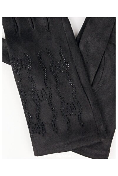 PIECE SIGNATURE قفازات فاخرة للنساء (95% بوليستر 5% سباندكس)