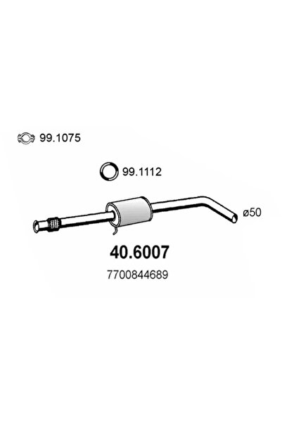 ASSO Toba Esapamet Intermediara Renault Megane 1/Megane Scenic
