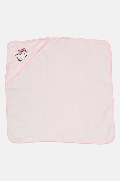 SANRIO Hello Kitty Hooded Bath Towel, Pink