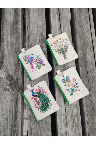 JANJAN Coin Purse,Organizer,Small Wallet with Zipper,Canvas Wallet,Kids Wallet