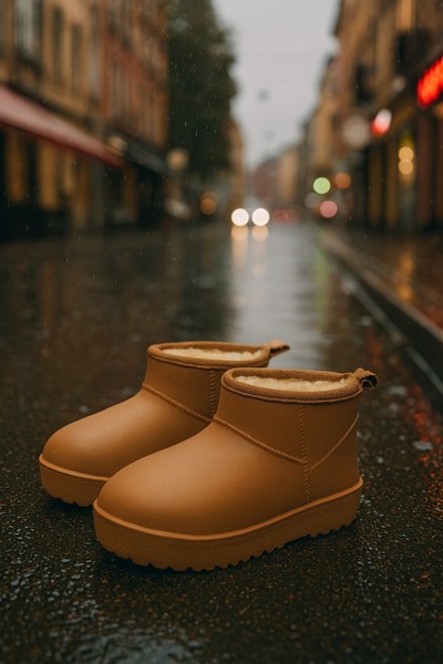 Moda Frato Stepino Xbao Children's Boots with Wool Inside Waterproof Rain Boots Snow Boots