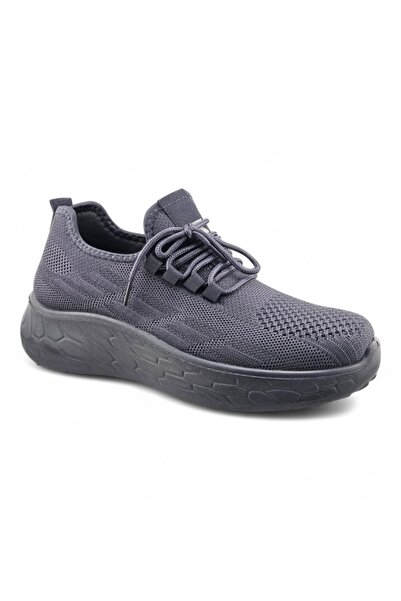 Stone Lightweight Knitted Sneakers