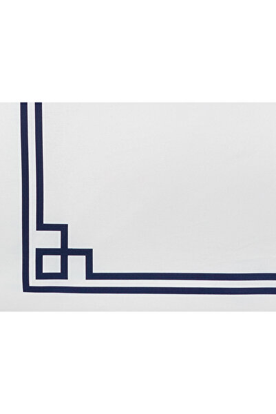 Madame Coco Alher Çift Kişilik %100 Pamuk Nevresim Takımı - Lacivert