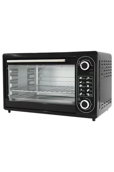 Primo Plus 48L Digital Touch Oven, 2000W, Multi-Function, Stainless Steel, Timer - Toast - Bake - Grill