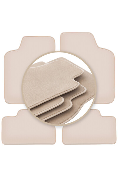 Other Covorașe auto PREMIUM bej pentru: Opel Kadett E hatchback, break, sedan...