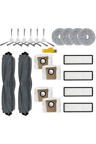 Other طقم ملحقات بديل لمكنسة روبوت دريم L10 سلسلة - 20 قطعة (فرشاتان رئيسيتان...