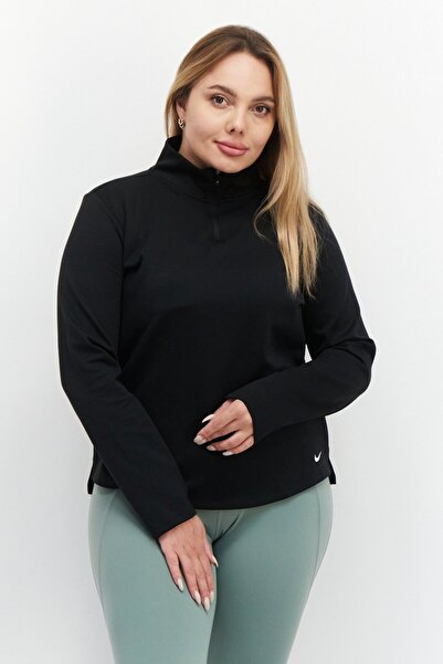 Nike Women Sportswear Fit Long Sleeve Training Sweatshirt, Black