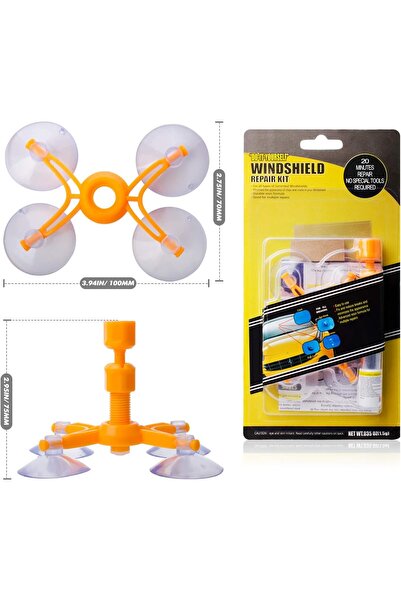 MYWORLD Windshield Repair Kit, DIY Car Windshield Glass Repair Tool for Repair Windshield