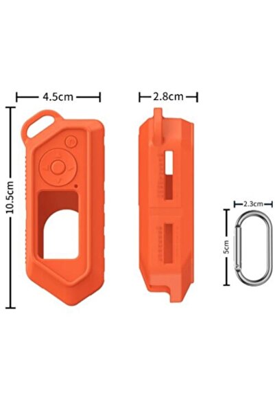 UnderShop Flipper Zero Accessory Set - Orange Silicone Case V2, White V12 Box, Wi-Fi Case, Remote