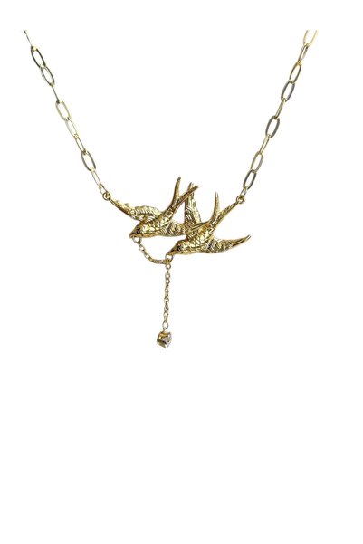 HOUSEKİ Sallantılı Bird Necklace