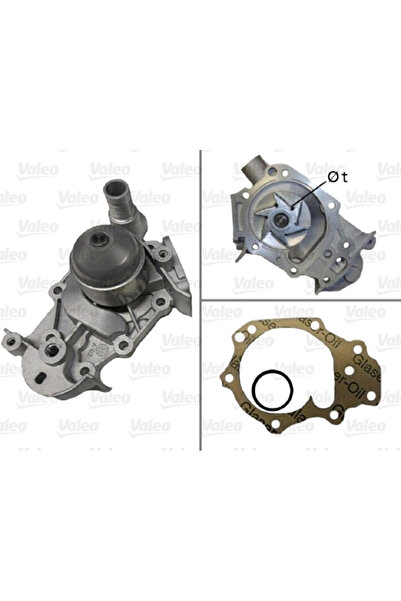 VALEO Pompa De Apa Racire Motor Nissan Kubistar Caroserie Renault Clio 1/Clio...