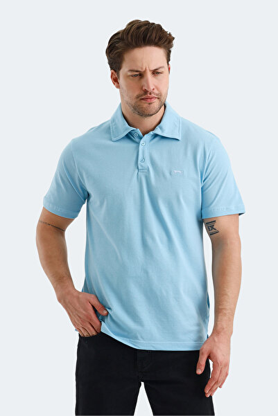 Slazenger Ανδρικό μπλουζάκι με γιακά πόλο KLASSE IN σε σκούρο μπλε χρώμα