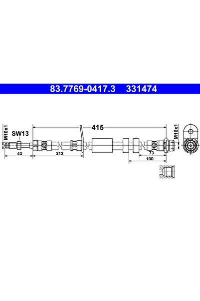 Ate Furtun Frana Ford Kuga 2/Tourneo Connect / Grand Tourneo Connect V408 201...