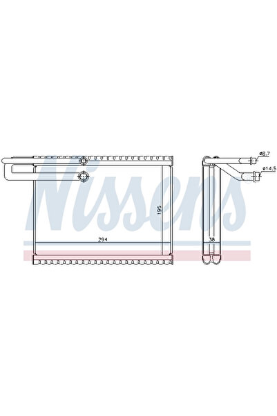 Nissens Evaporator Aer Conditionat Volvo Fh