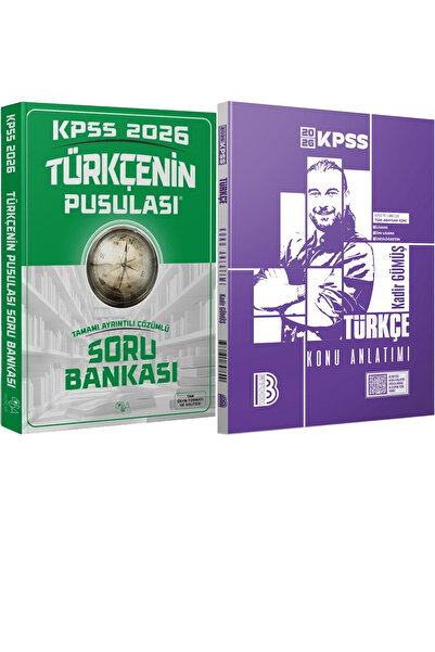 Benim Hocam Yayınları 2026 KPSS Türkçenin Pusulası Soru Bankası Çözümlü - 202...