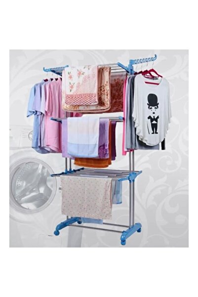 OEM 3-level Foldable Clothes Dryer, 14 Hangers, 50 kg Capacity