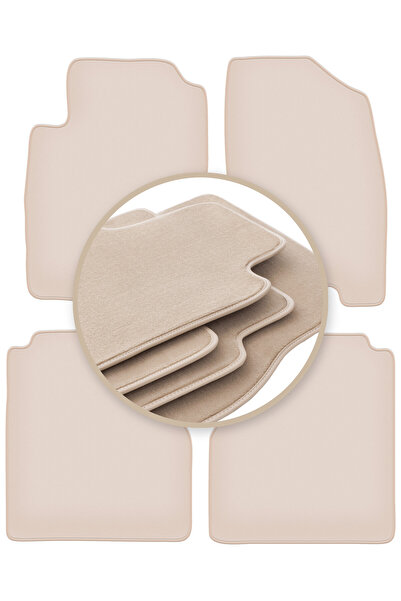 Other Covorașe auto PREMIUM bej pentru: Nissan Navara III D40 pickup 2005-2011