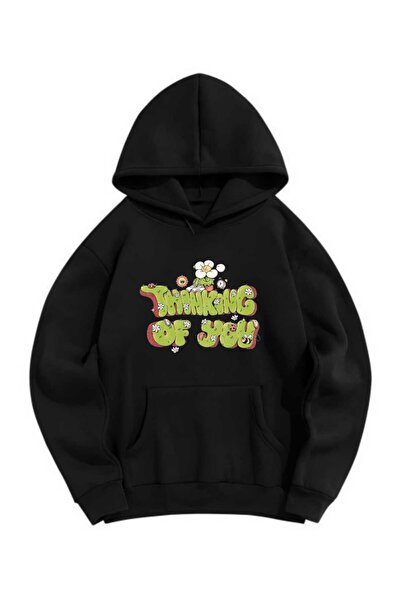 donamod سترة يونيسكس فضفاضة بقلنسوة