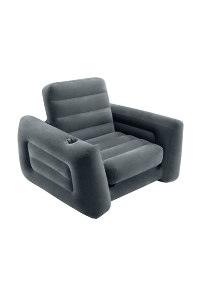 Intex Lightweight Inflatable Back and Arm Rest Super Cozy Pull-Out Chair
