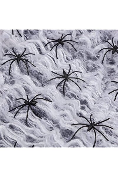 Generic Party with Emma Stretchy Spider Web 40 grams with 4 Spiders Halloween...