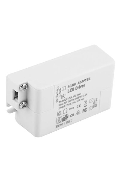 Generic LED Driver Power Supply Ultra Thin Switching AC 100-240V to DC 12V 1A...