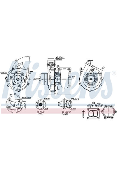 Nissens Compresor Sistem De Supraalimentare Man Hocl/Tga/Tgs 1