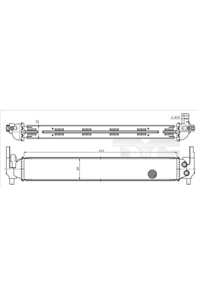 TYC Radiator Racire Motor Audi A1 Seat Ibiza 4/Toledo 4 2009-2022