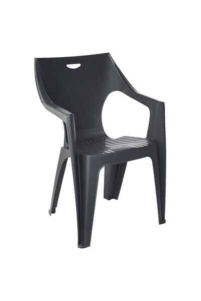 Generic كرسي كوزموبلاست دوق البلاستيكي، لون رمادي بارد