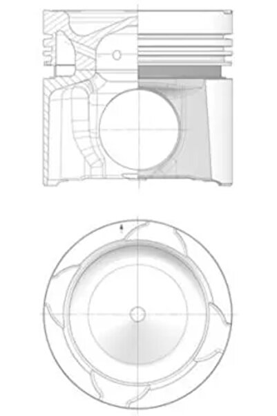 Kolbenschmidt Piston Daf Cf/Xf/Xg