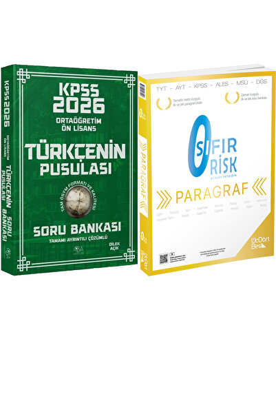 Üç Dört Beş Yayıncılık 2026 Lise Ortaöğretim Ön Lisans Türkçenin Pusulası Sor...