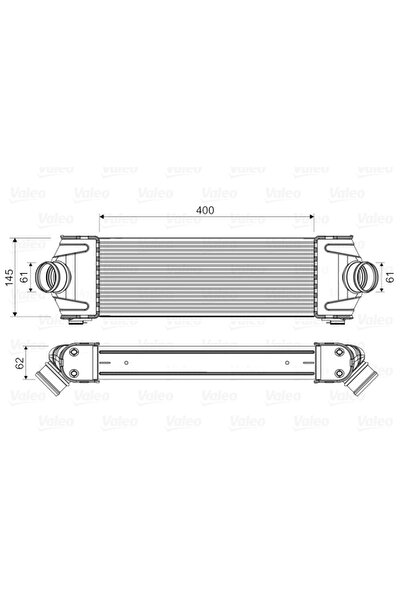 VALEO Intercooler Compresor Ford Transit Tourneo Bus/Transit
