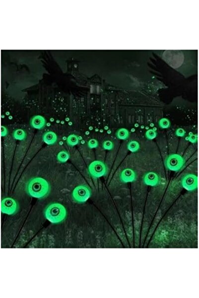 Generic 6 LED Halloween Eyeball Lights for Outdoor Yard – Solar Powered Spook...