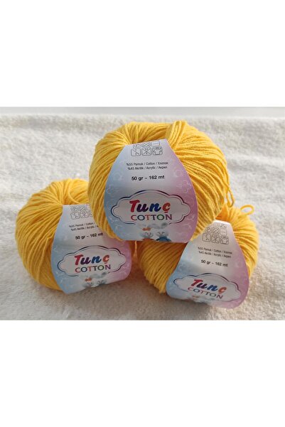 Engin TT 3 Adetli Amigurumi ve Punch Ipleri Tunç Coton Ip