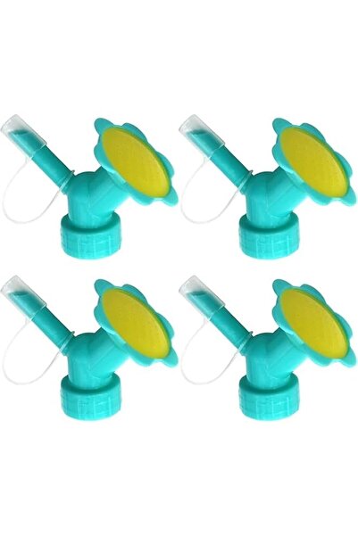 Generic Tazweeq 4 Pcs Sprinkler Head Cap, Dual Plastic Dual Head Bottle Cap S...
