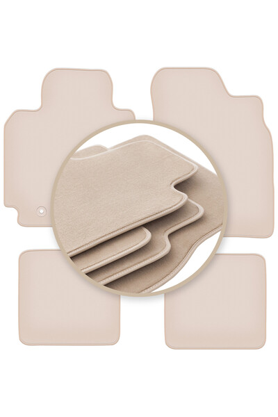 Other Covorașe auto PREMIUM bej pentru: Toyota RAV4 II cu 3 uși înainte de fa...