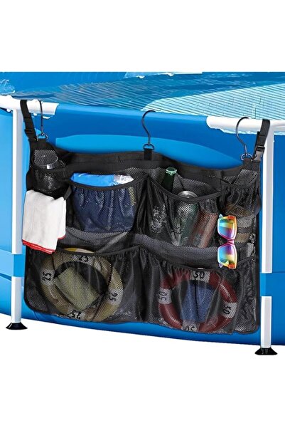 Generic Overground Pool Storage Bag, Mesh Net Organizer for Floats and Toys, ...