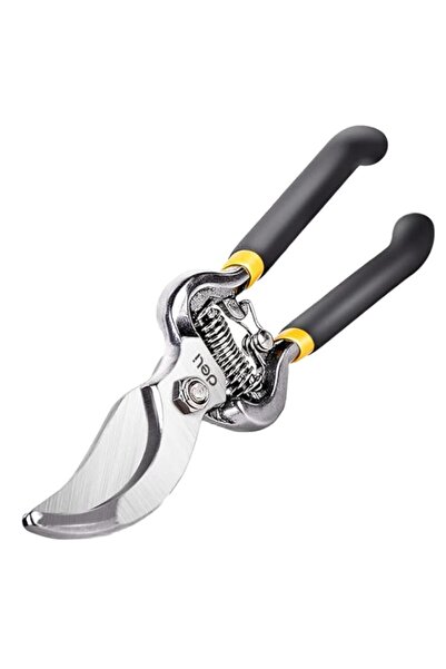 Generic Deli 8 Inch Curved Jaw Pruning Shear, Silver/Black