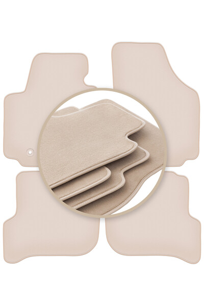 Other Covorașe bej PREMIUM pentru: Seat Altea XL monovolum 2006-08.2008