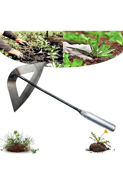 Generic HASTHIP® 28cm Garden Hoe Hand Weeder Tool, Durable Manual Weed Puller...