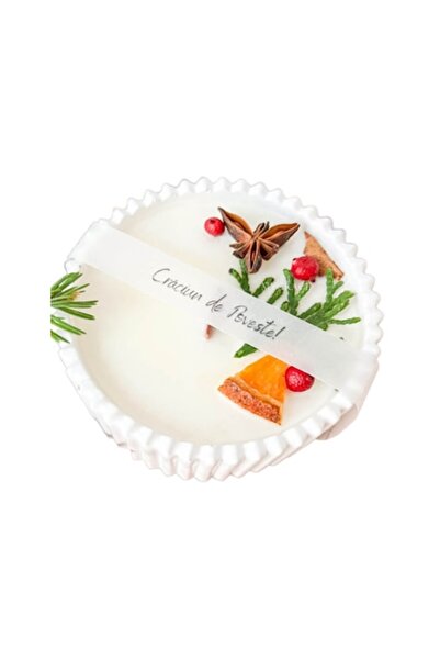 MYGRACE Lumare Craciun parfumata, MYGRACE, ceara soia, realizata manual, vas ...