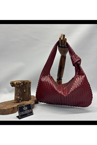 melecco Geantă de umăr pentru femei cu model tricotat – Geantă de umăr elegan...