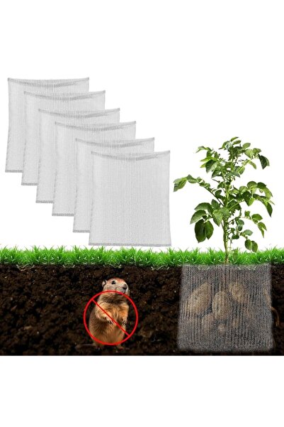Generic Plant Root Guard Baskets, Reusable Stainless Steel Wire Baskets Prote...