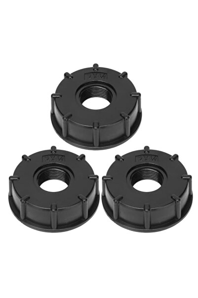 Generic Goshyda IBC Tank Connector Kit, 3Pcs Coarse Thread Hose Drain Adapter...
