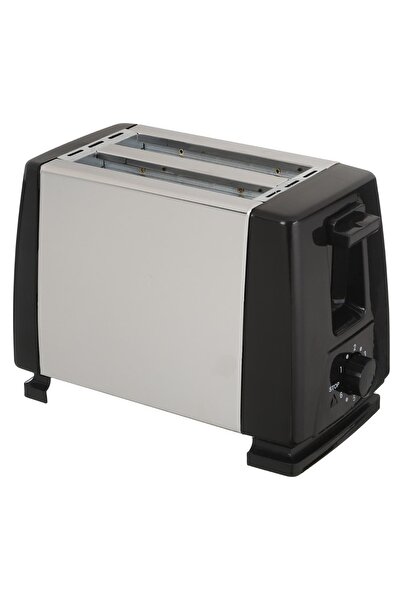 SOKANY Electric Toaster, 2-Slice, 750W - Black/Silver