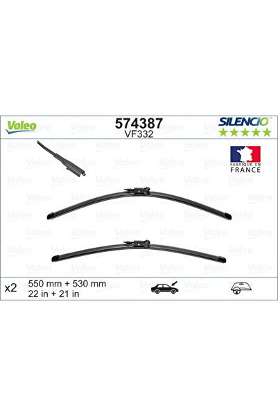 VALEO Lamela Stergator Fata Audi Tt