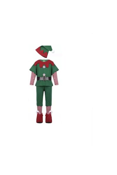 MASHASHOP Costum de elf pentru copii, MASHASHOP, multicolor, 116 cm - 122 cm